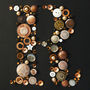 Personalised Copper Button Initial, thumbnail 5 of 12