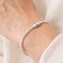 Mother And Daughter Magnetic Links Bracelet, thumbnail 3 of 7