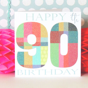 Milestone Birthday Card Age 30 To 90, 6 of 7