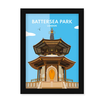 Battersea Park London Framed Print, 4 of 6