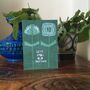 Romantic Floral Greeting Card, Sustainable, Green, thumbnail 3 of 5