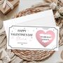 Personalised Valentine's Day Scratch Voucher, Valentine's Gift, thumbnail 3 of 7