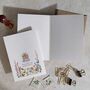 Personalised Cottage Garden Letters Wedding Thank You Cards, thumbnail 3 of 7