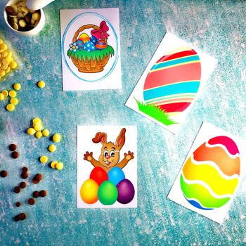 Easter Bunny Decorating Kit Diy Chocolate Craft Gift, 3 of 12