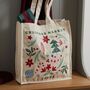 Personalised Christmas Market Tote Bag, thumbnail 1 of 3