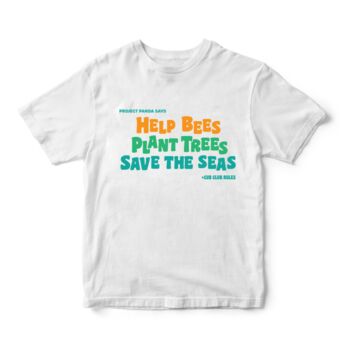 Children's And Adults Help Bees Sweatshirt Or Tee, 3 of 3