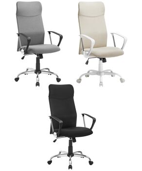 Ergonomic Swivel Desk Chair With Tilt And Height Adjust, 11 of 11