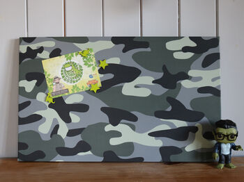 Camouflage Magnetic Noticeboard, 2 of 2