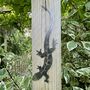 Gecko Reptile Metal Wall Plaque, thumbnail 7 of 8