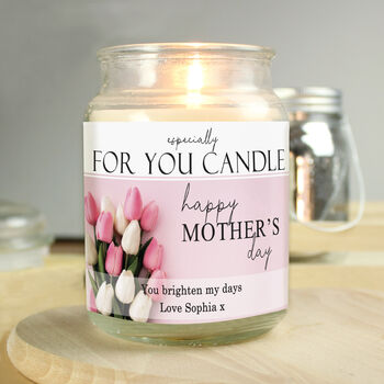 Personalised Mother's Day Scented Candle Jar, 6 of 6