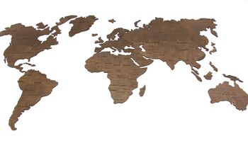 Creative Wooden World Map, 5 of 10