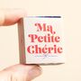 Tiny Matchbox Ceramic Croissant Token, thumbnail 3 of 3
