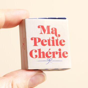 Tiny Matchbox Ceramic Croissant Token, 3 of 3