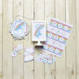 Unicorn Personalised Kid's Partywear Pack, thumbnail 2 of 9