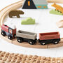 Personalised Wooden Tree Tops Train Set, thumbnail 5 of 5