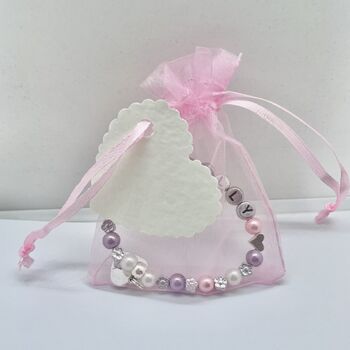 Personalised Teacher Thank You Gift, Charm Bracelet, 4 of 6