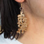 Acrylic Leaf Botanical Earring, thumbnail 4 of 11