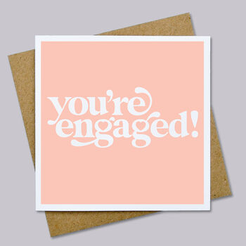You're Engaged! Engagement Card, 2 of 2