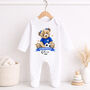 Personalised First World Cup Scotland Teddy Bear Outfit, thumbnail 3 of 9
