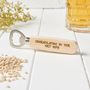 Personalised New Home Couples Bottle Opener, thumbnail 2 of 4