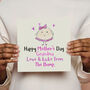 Happy Mother's Day Grandmother Pink Bump Card, thumbnail 1 of 3