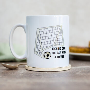 Fun Personalised Novelty Football Fan Ceramic Mug, 3 of 5