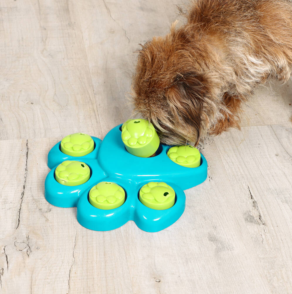 Boredom Buster Paw Puzzle Dogs Toy, 1 of 5