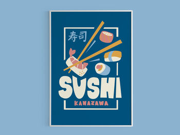 Sushi Kitchen Print, 5 of 9