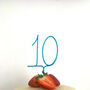 Wire Number Cake Topper/Table Numbers, thumbnail 3 of 3