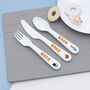 Personalised Plastic Children's Cutlery Set, thumbnail 10 of 12