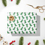 Dinosaur Christmas Gift Wrap, thumbnail 1 of 4