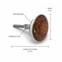 Moroccan Mosaic Ceramic Round Cabinet Knob, thumbnail 3 of 10