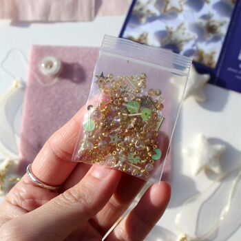 Make Beaded Felt Star Christmas Decorations, 11 of 12