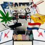 Personalisable Amsterdam Themed 3D Greeting/Gift Card, thumbnail 1 of 7
