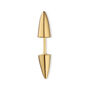 Small Spike Double Sided Stud Single Earring, thumbnail 5 of 6