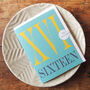 Mini Roman Numerals Sixteen Card, thumbnail 1 of 4