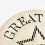 Personalised Wooden 'Great Job' Teacher Coaster, thumbnail 5 of 5