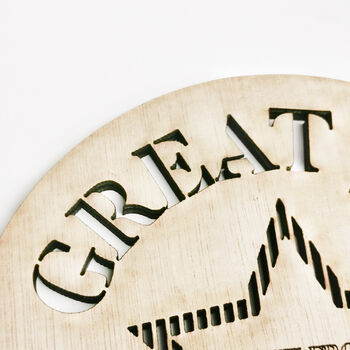 Personalised Wooden 'Great Job' Teacher Coaster, 5 of 5
