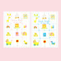 Traditional Personalised New Baby Card, Pink Or Blue, thumbnail 5 of 5