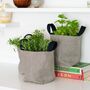 Large Fabric Storage Pot With Handles, thumbnail 6 of 8