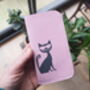 Cool Cat Printed Leather Sunglasses Case, thumbnail 3 of 6