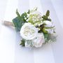 Cream Rose Wedding Bouquet Faux Flowers, thumbnail 3 of 3