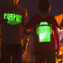 Cosmic Glow In The Dark Interactive Kids T Shirt, thumbnail 1 of 6