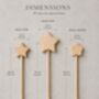 Personalised Small Flower Girl Wand, thumbnail 4 of 4