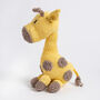 Lottie The Giraffe Easy Cotton Knitting Kit, thumbnail 3 of 8