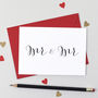 Calligraphy Wedding Card, thumbnail 2 of 7
