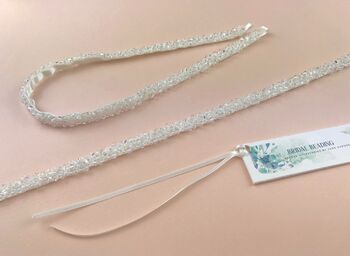 Neve Crystal Attachable Bridal Straps, 8 of 10