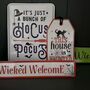 'A Wee Bit Wicked' Halloween Sign, thumbnail 3 of 3