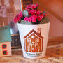 Personalised Gingerbread House Plant Pot / Christmas Home Gift, thumbnail 2 of 3