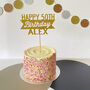 Personalised 50th Birthday Cake Topper, thumbnail 1 of 4